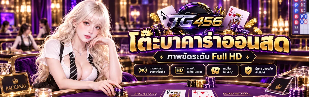 ภาพ Banner ของ TG456 ตัวจริงเรื่องเดิมพัน